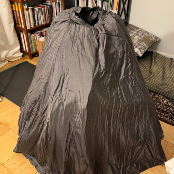 Silk + Tulle Morgane Le Fay Charcoal Gray Ball Skirt - Romantic & Rare - XS,S,M - Picture 15 of 17